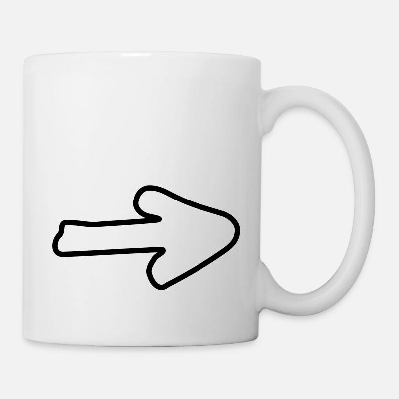 Pfeil XIc - Tasse - Weiß