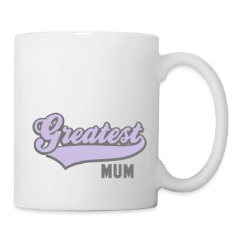 Le plus grand 2C MUM - Mug blanc - blanc - Droite