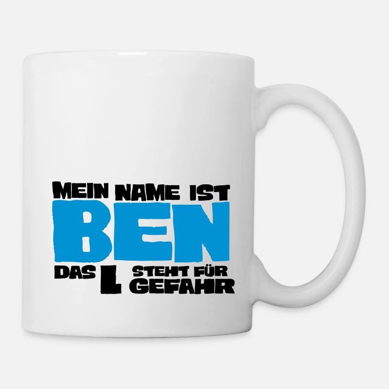 ben - Tasse - Weiß