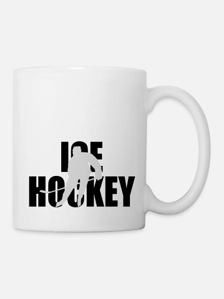 hockey sur glace - Mug blanc - blanc