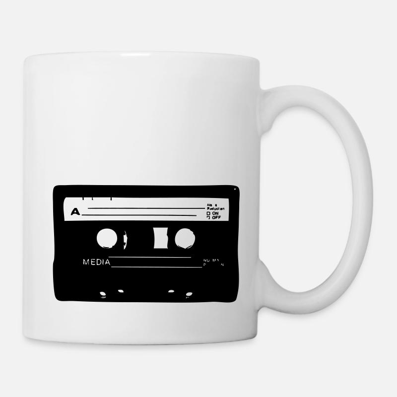 Retro Kasette - Tasse - Weiß