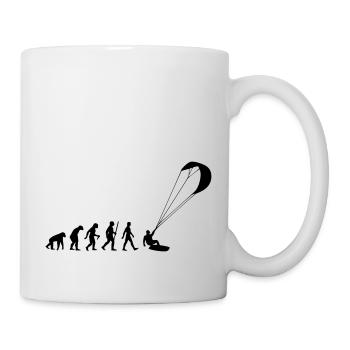 Evolution kite-surf - Tasse - Weiß - Rechts