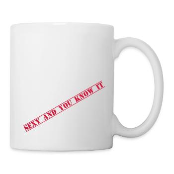 sexy and you know it - Mug - white - Right