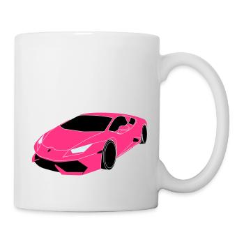 Lambo Sports Car - Mug - white - Right