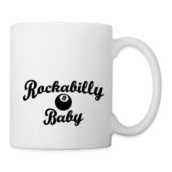Rockabilly Baby - Mug - white - Right