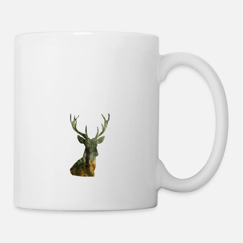 deer - Mug - white