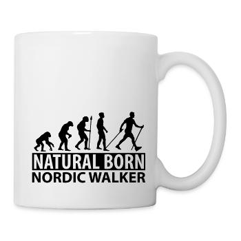 natural_born_nordic_walker__f1 - Tasse - Weiß - Rechts