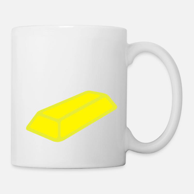 Gold Bar - Mug - white