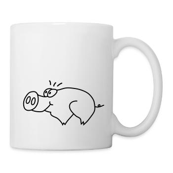 Schwein - Mug - white - Right