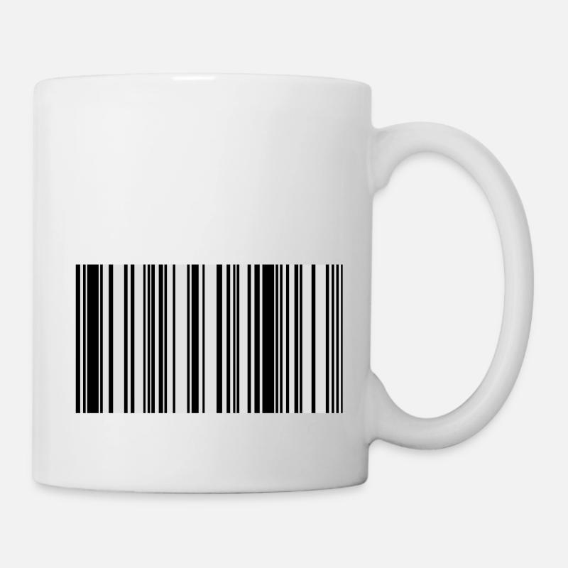 code barre - Mug blanc - blanc