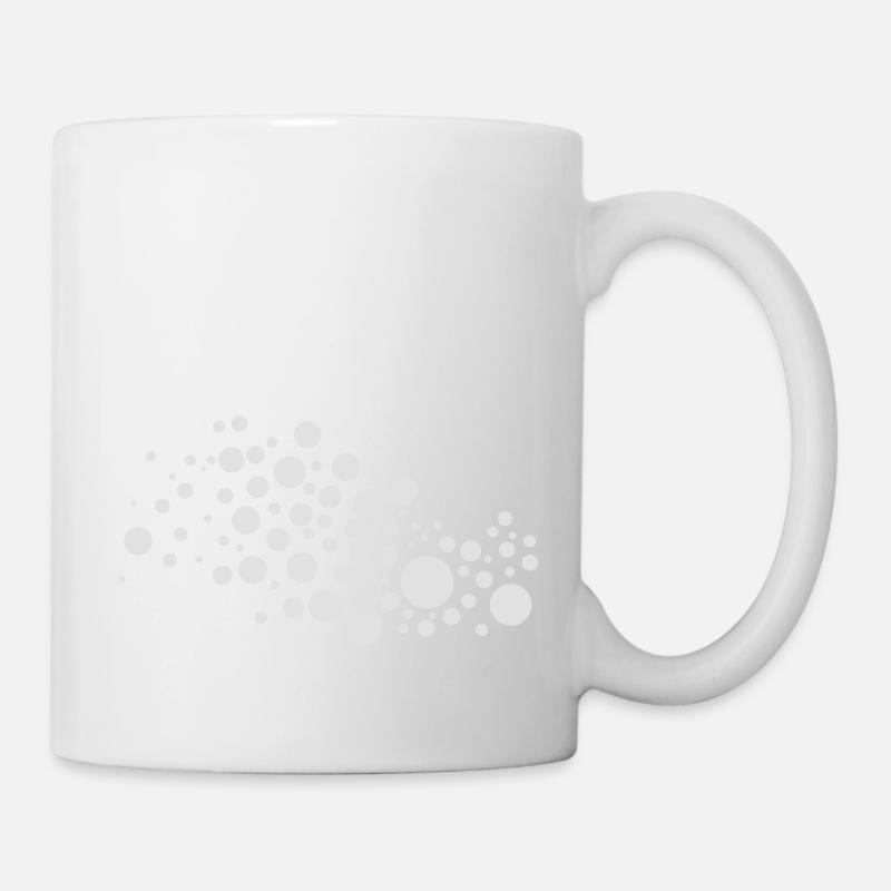 circles - Tasse - Weiß