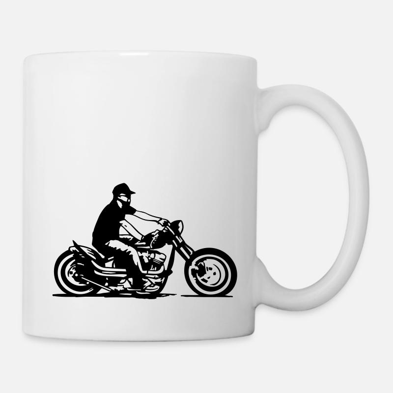 cb36_bobber_ride - Mug blanc - blanc