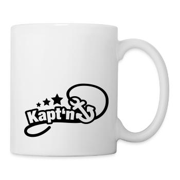 anker_kapitaen_1_f1 - Tasse - Weiß - Rechts