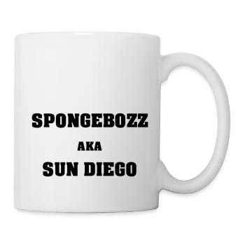 SPONGEBOZZ AKA SUN DIEGO - Tasse - Weiß - Rechts