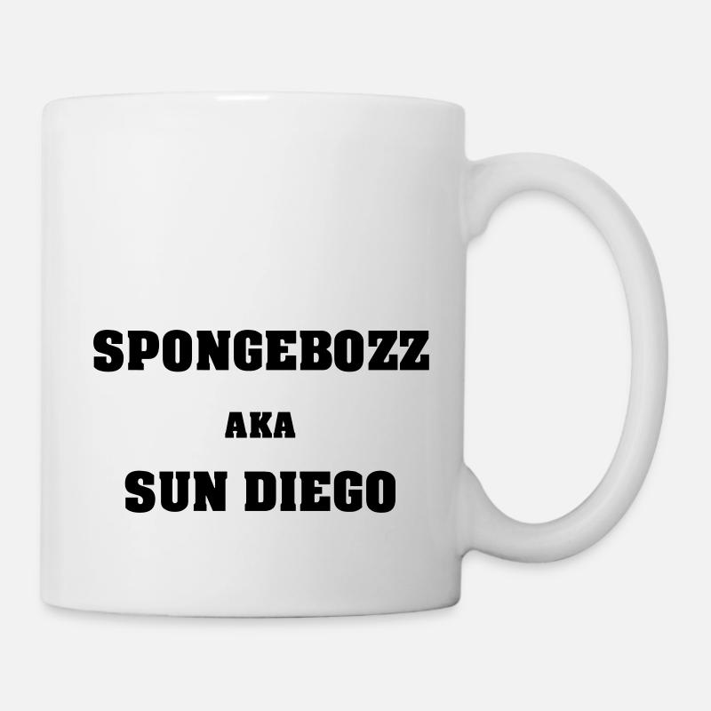 SPONGEBOZZ AKA SUN DIEGO - Tasse - Weiß