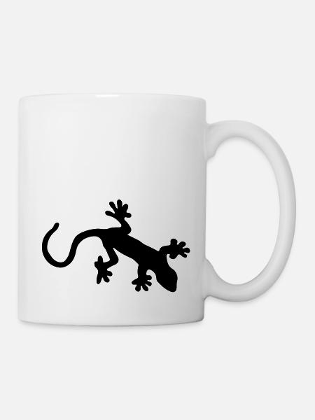 gekko - Tasse - Weiß