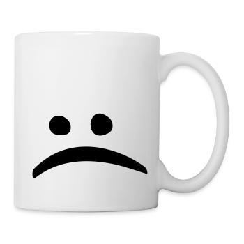 bad mood - Mug - white - Right