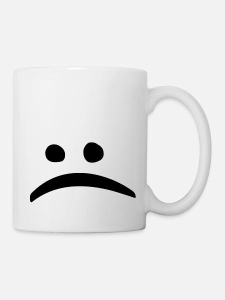 bad mood - Mug - white