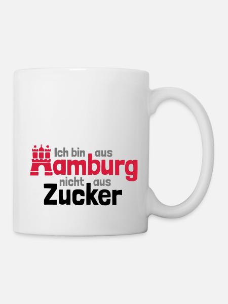 Je suis de Hambourg - Mug blanc - blanc