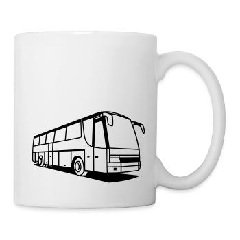 S 315 HD Reisebus - Tasse - Weiß - Rechts