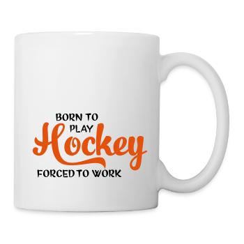 hockey - Mug blanc - blanc - Droite
