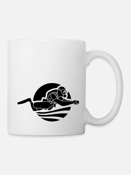 Sidemount-Forum Logo - Tasse - Weiß