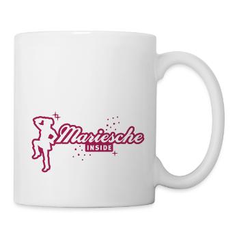 Funkenmarie - Mariechen - Fasching - Fastnacht 1C - Tasse - Weiß - Rechts