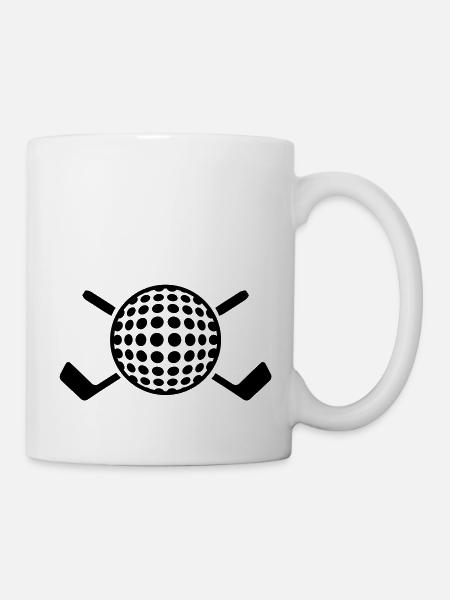 golf_f1 - Mug blanc - blanc