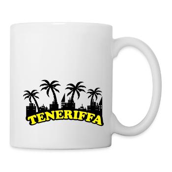 teneriffa - Tasse - Weiß - Rechts