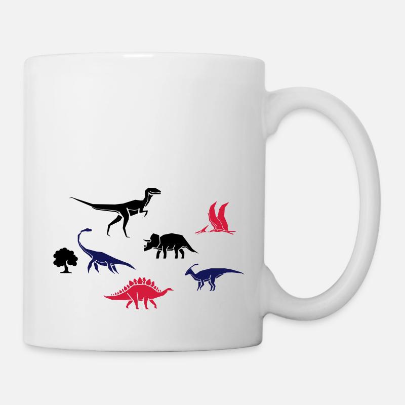 Dinosaurs for children - Mug - white