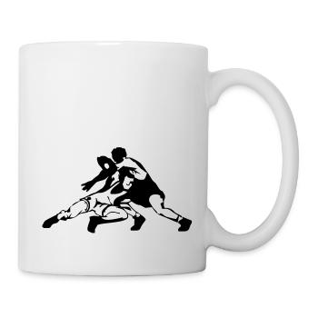 Ringer - Tasse - Weiß - Rechts