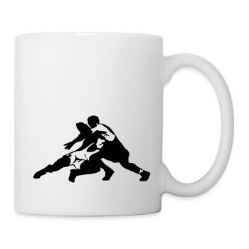 RINGEN - Tasse - Weiß - Rechts