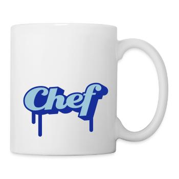 chef - Tasse - Weiß - Rechts
