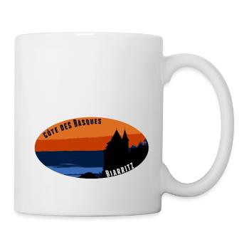 Côte des Basken Biarritz - Tasse - Weiß - Rechts