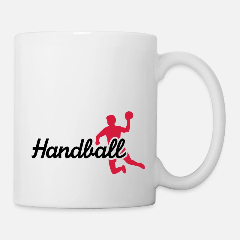 Handball - Mug blanc - blanc
