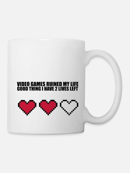 Extra Lives - Mug blanc - blanc