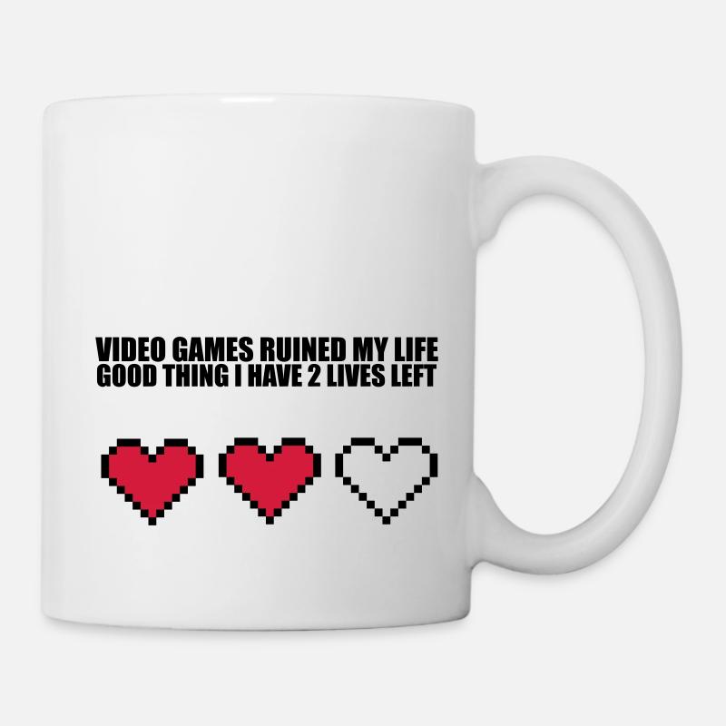 Extra Lives - Mug blanc - blanc