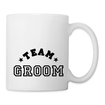 team groom - Mug - white - Right