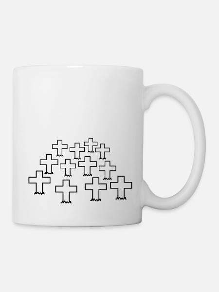 Cemetery - Tasse - Weiß