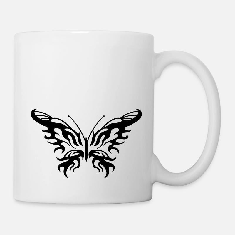 Butterfly - Mug - white