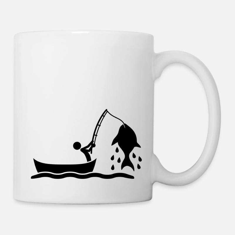 Fishing - Mug blanc - blanc