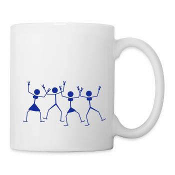 Cool Dancing Party Couples - Mug - white - Right