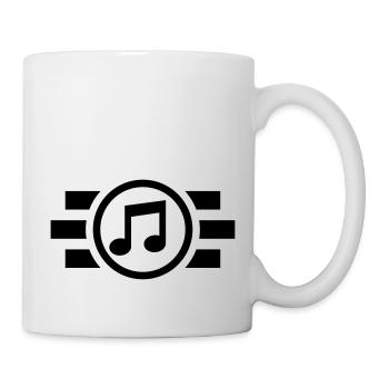 music_f1 - Mug - white - Right