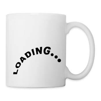 Loading Design - Mug blanc - blanc - Droite