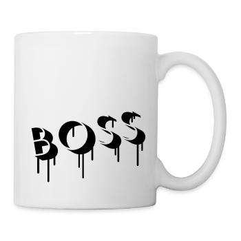 Boss Graffiti - Mug blanc - blanc - Droite