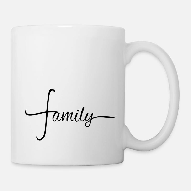 family - Mug - white