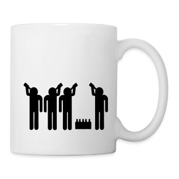 drinking team - Mug - white - Right
