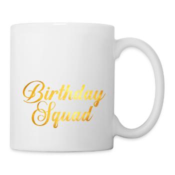 Équipe d'anniversaire - Mug blanc - blanc - Droite