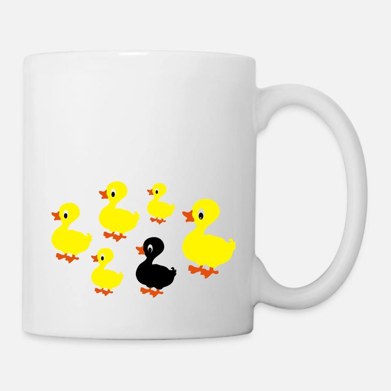 enten - Tasse - Weiß