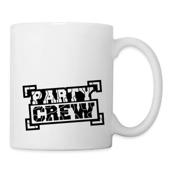 Party Crew Stamp Design - Mug blanc - blanc - Droite